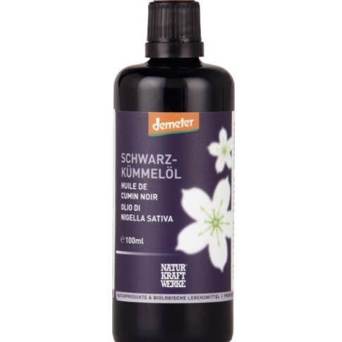 NaturKraftWerke - Vendita all'ingrosso Olio essenziale - Olio di cumino nero nativo 100 ml Demeter