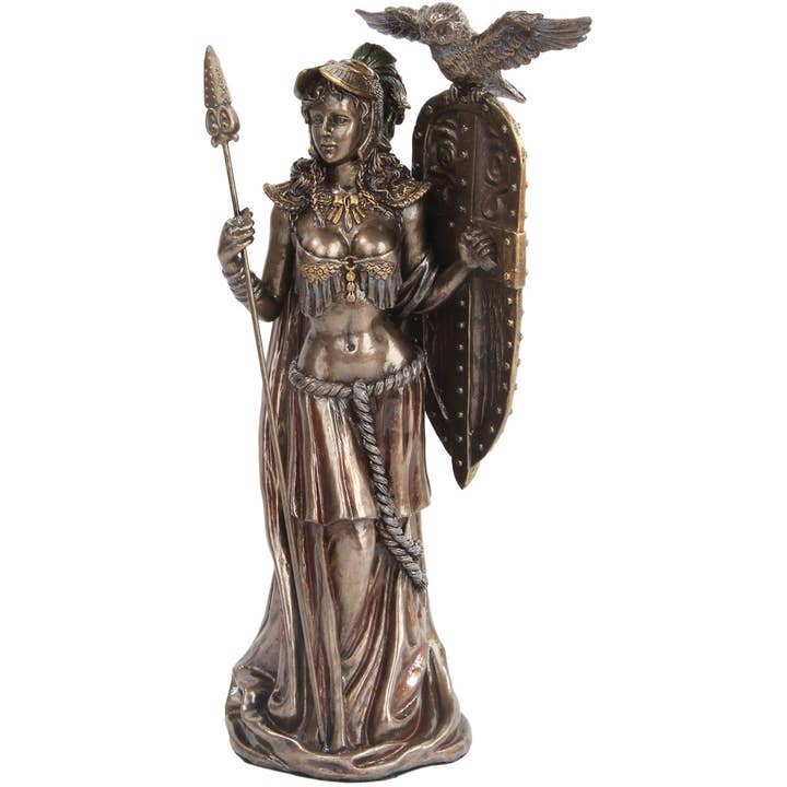 Pacific Trading – Estatueta decorativa por atacado – Deusa Grega Atena2