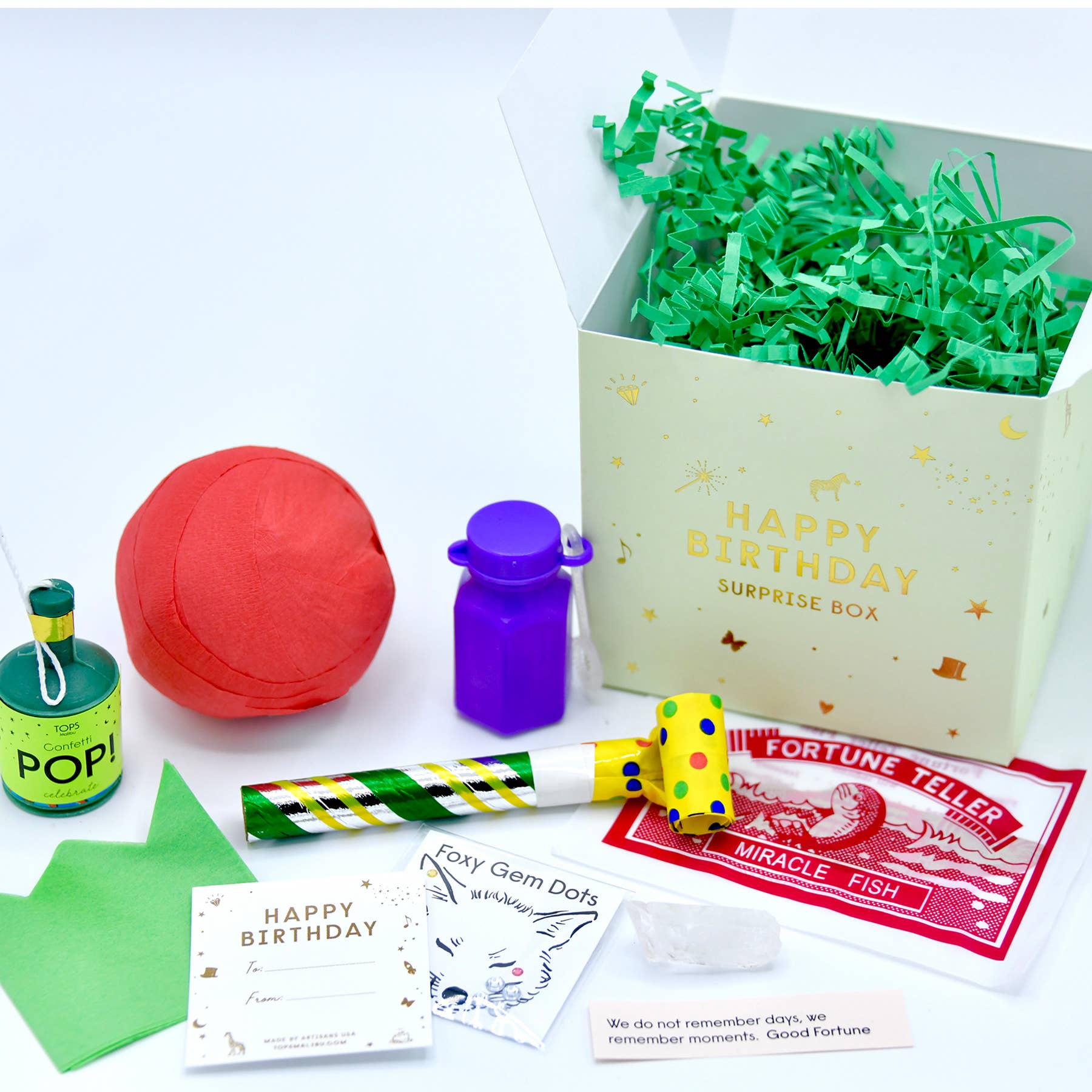 TOPS Malibu - Wholesale Gag Gift/Novelty Gift - Happy Birthday in a Surprise Box - Assorted Colors3