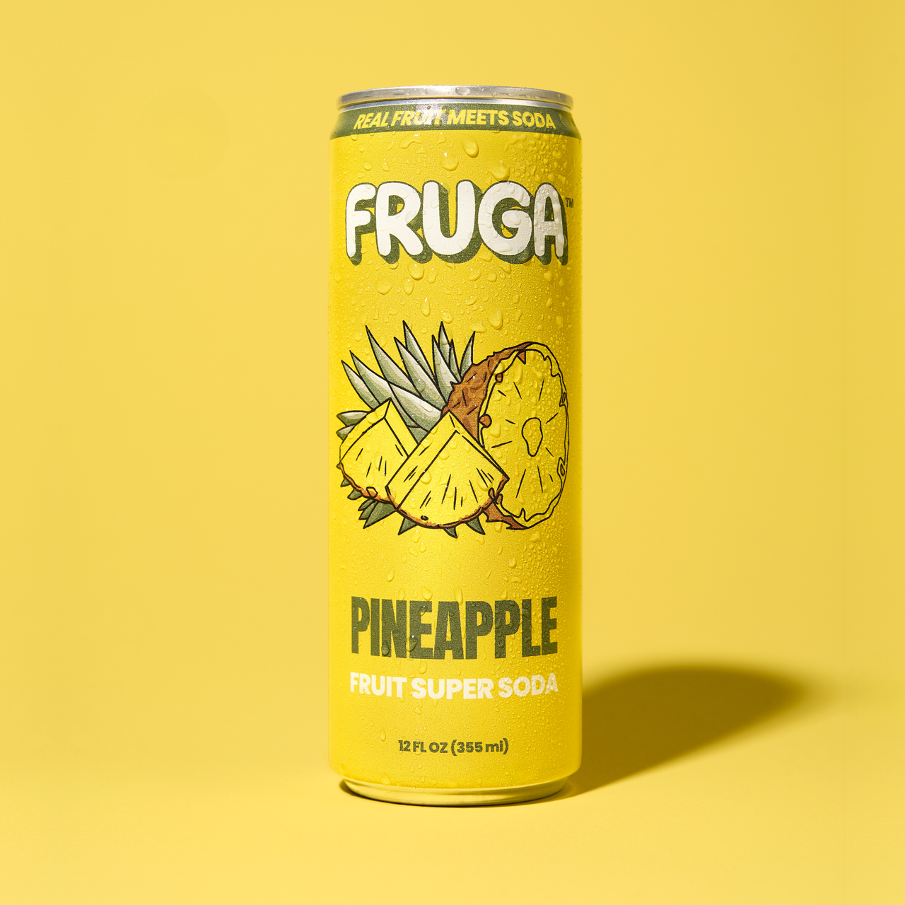 FRUGA Beverage Company - Wholesale Soda/Carbonated Drink - PINEAPPLE0