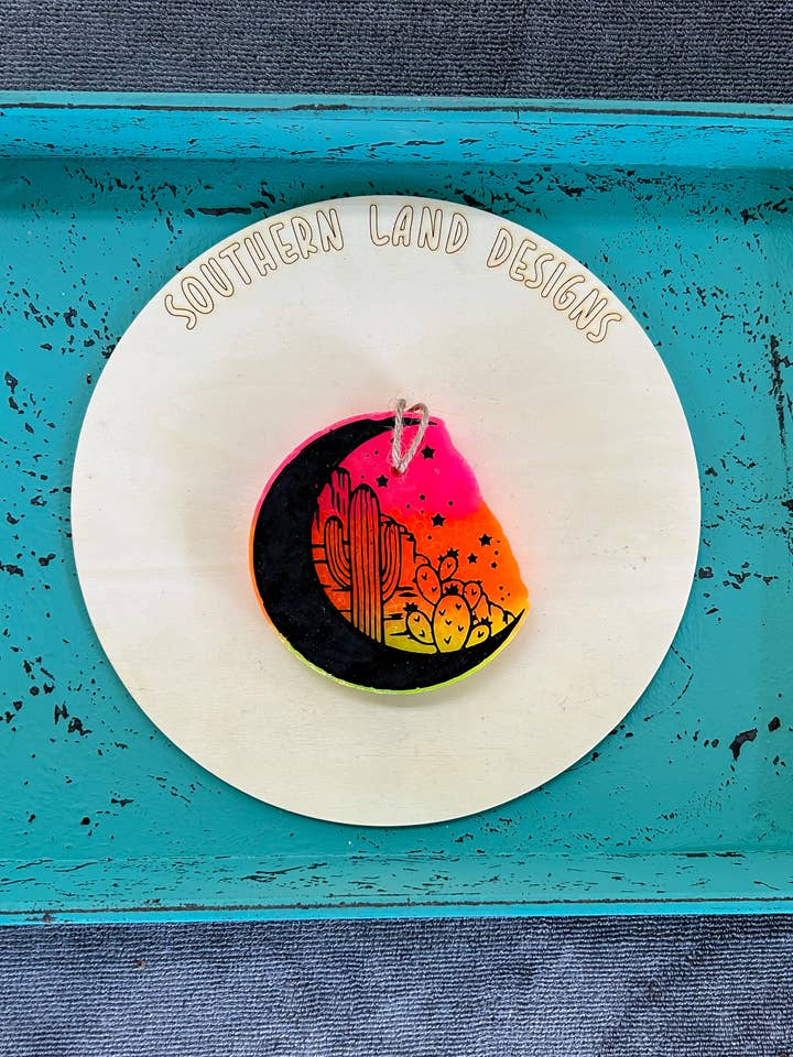 Auto Freshie Sunset Desert Scene para venta al por mayor de Within The Wildflowers