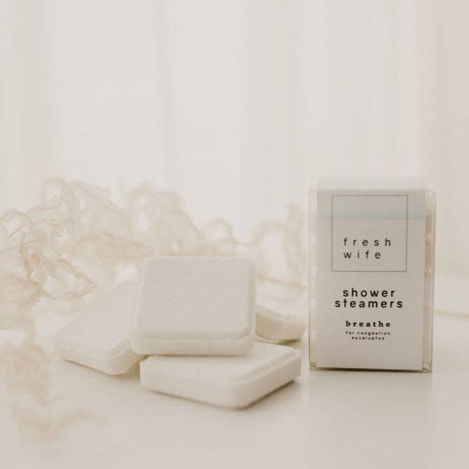 The Fresh Wife Soap Company - Wholesale Shower Steamer/Bomb - Breathe Shower Steamer