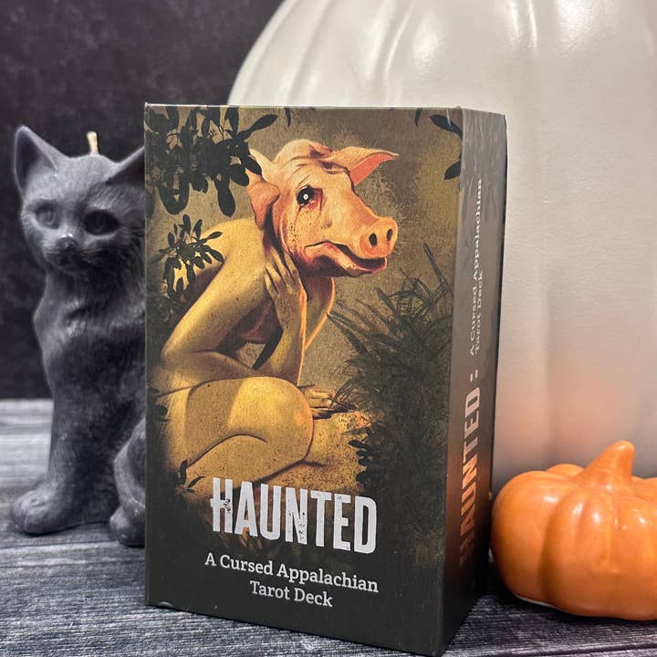 Killerpancake Illustration - Wholesale Tarot/Oracle Card - HAUNTED: A Cursed Appalachian Tarot Deck0