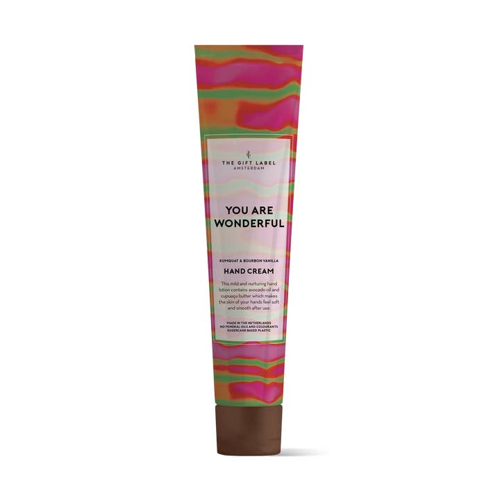 Hand Cream Tube II 40ml V2 - You Are Wonderful SS25
for wholesale by The Gift Label