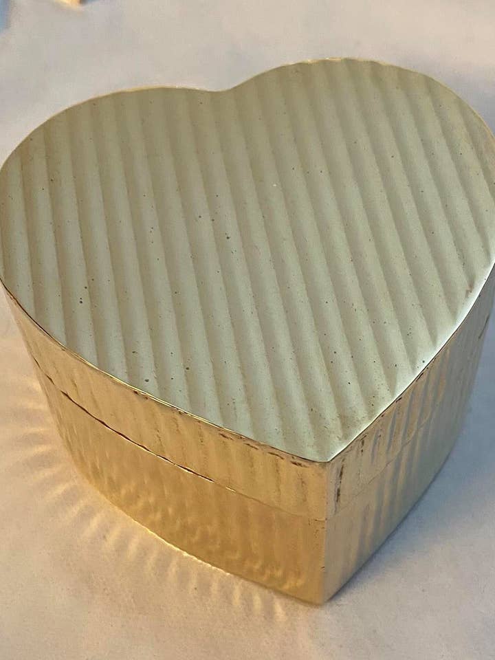 Brass - Heart Case Small for wholesale by Micci´s House /MK-Trading