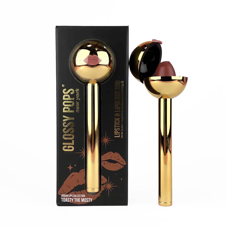 Toasty the Mosty Lip Stick Glossy Pop for wholesale by Glossy Pops