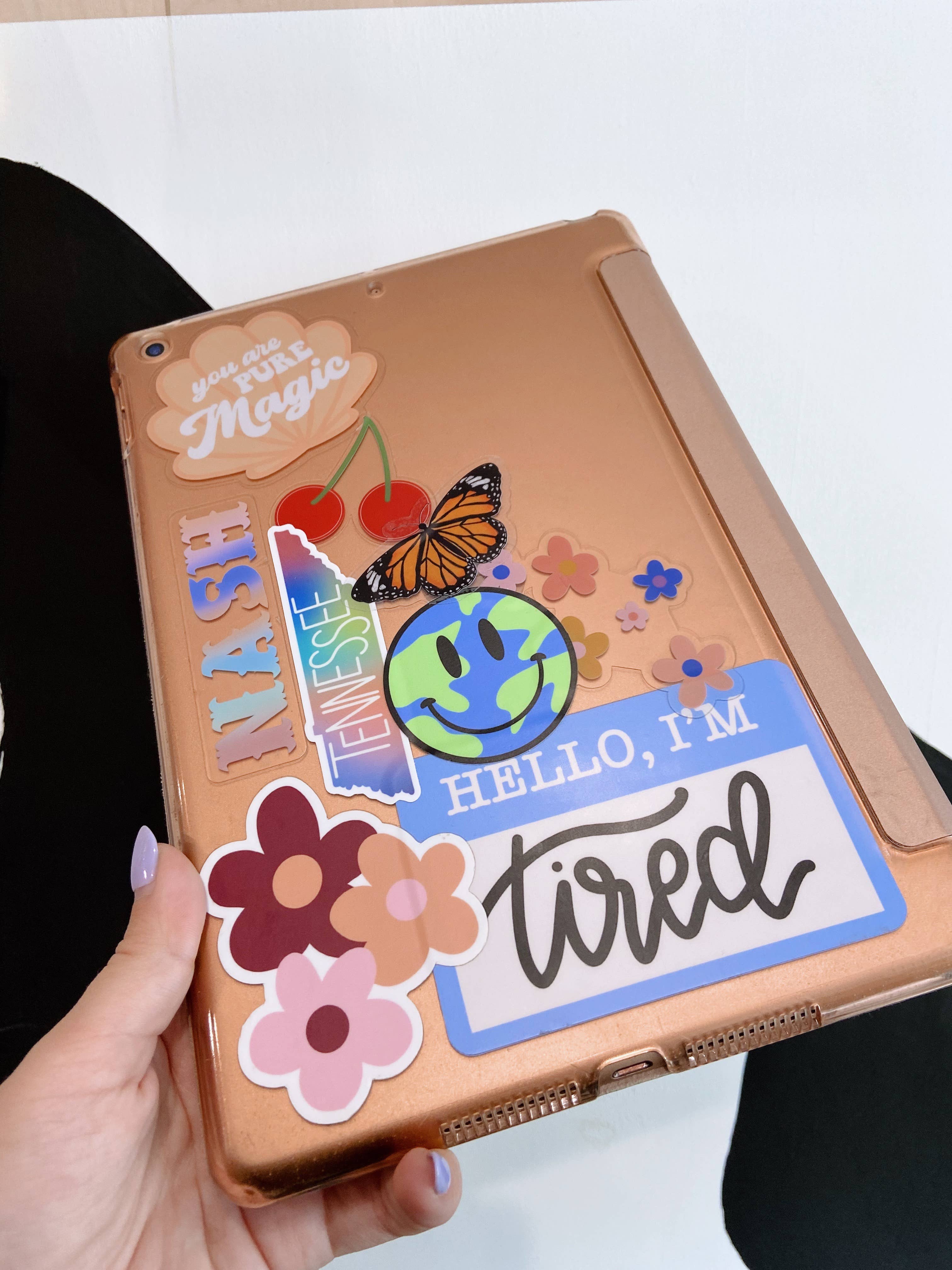 Alex Daley Designs - Wholesale Sticker - I'm Tired Sticker2