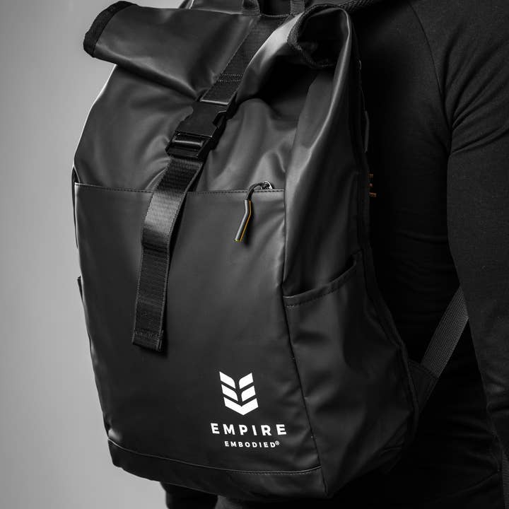 Empire Embodied - Venta al por mayor Mochila - Unisex - Mochila Athlete's Companion con cierre rolltop negra1