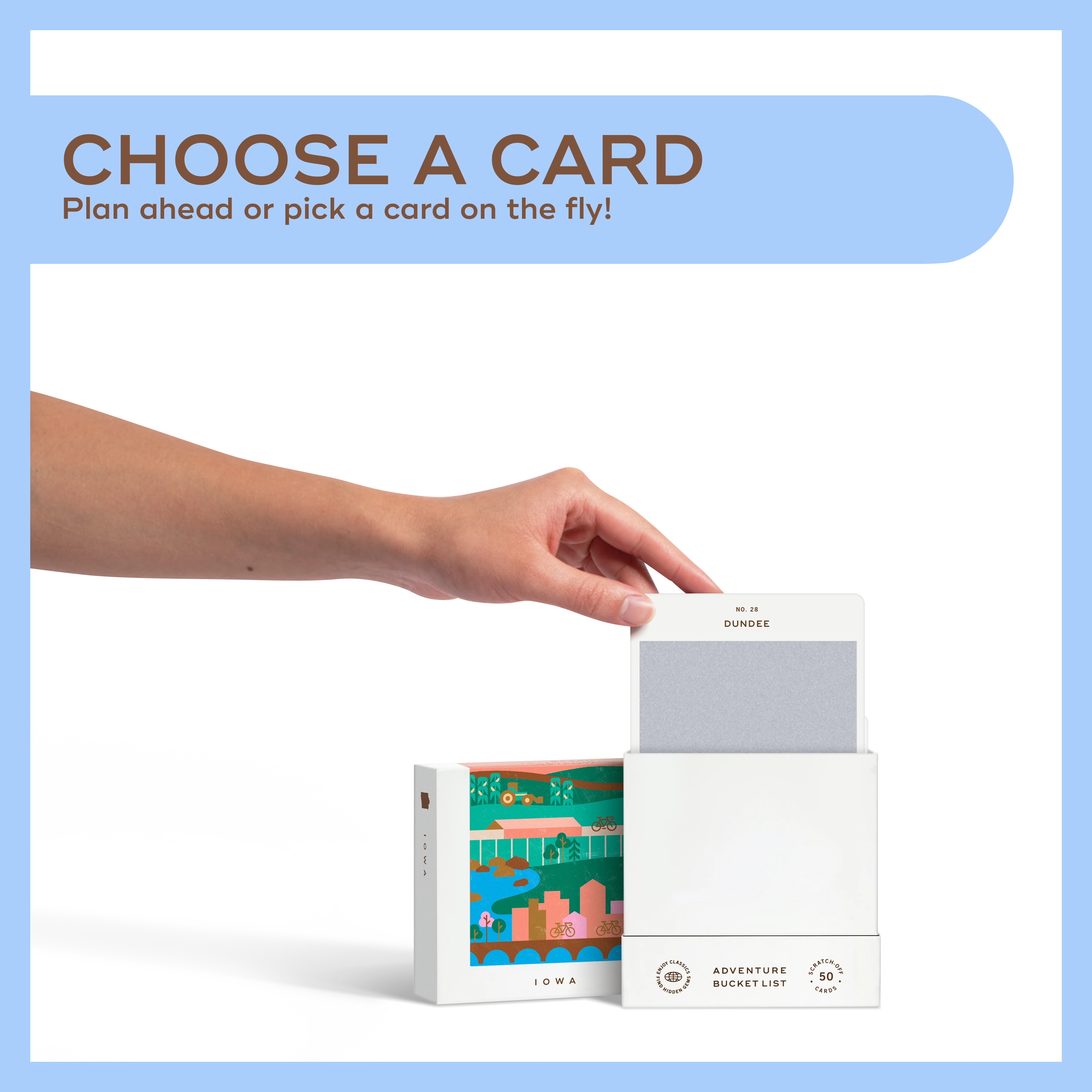 Reach International Outfitters - Wholesale Card Game - Iowa Adventure Bucket List2