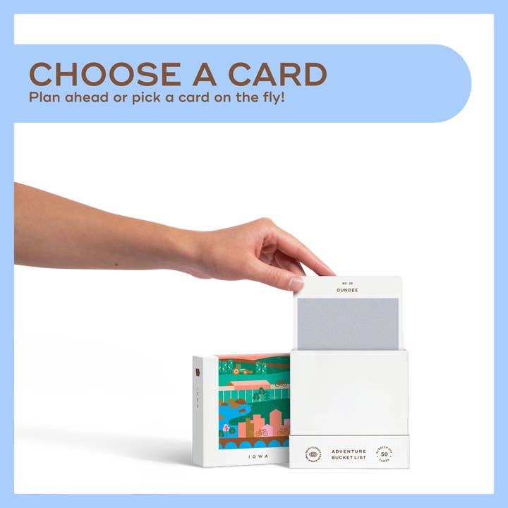 Reach International Outfitters - Wholesale Card Game - Iowa Adventure Bucket List2