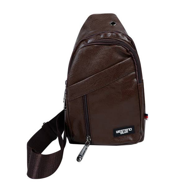 Selini New York - Wholesale Crossbody Bag - Unisex - Synthetic Leather Crossbody Sling Bag0