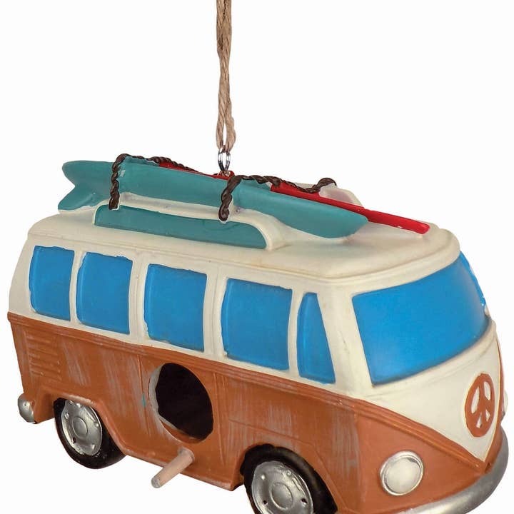 Spoontiques, Inc - Wholesale Bird House - Beach Van Birdhouse