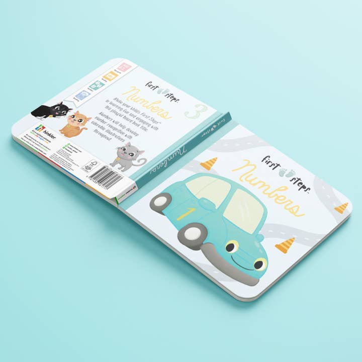 Hinkler - Wholesale Book - Kids - First Steps Numbers Board Book