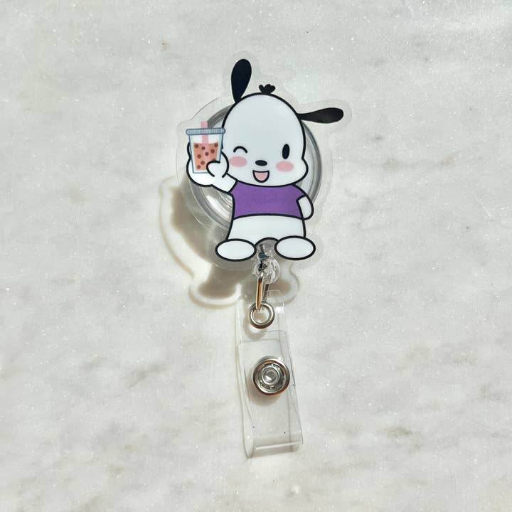 Choodaloo - Venta al por mayor Portacredenciales - Mujer - Enrolladores retráctiles para gafetes con personajes Sanrio y boba5