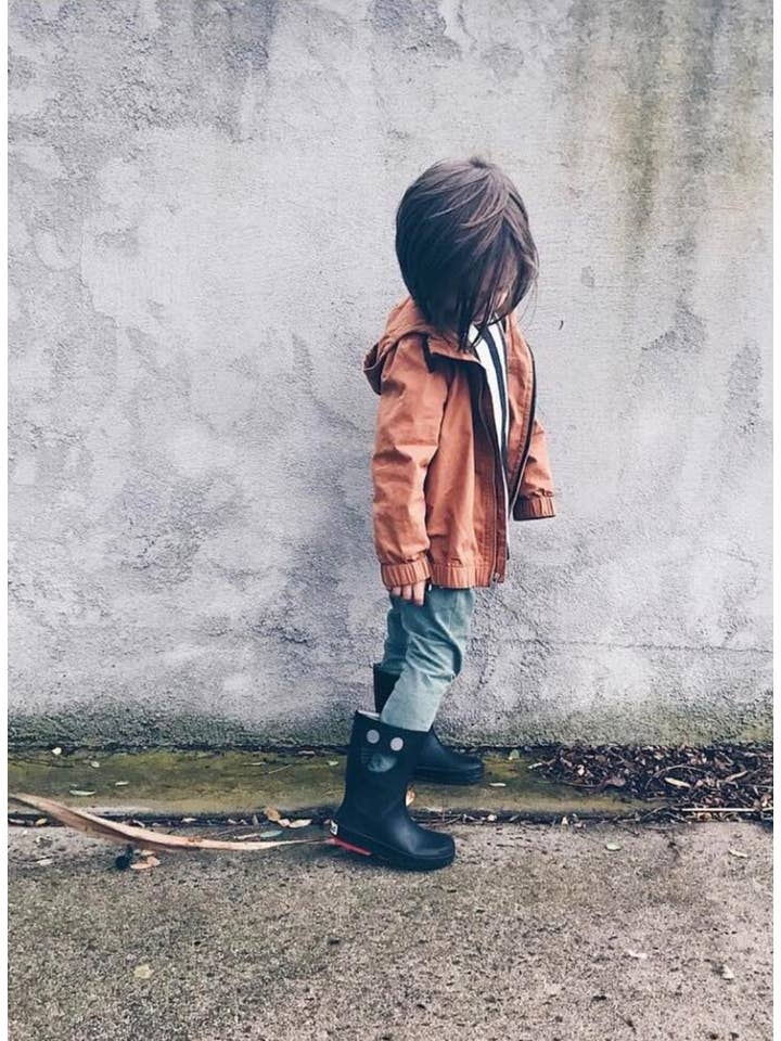 BOXBO – Großhandel Gummistiefel – Kinder – Regenstiefel für Kinder WISTITI Schwarz