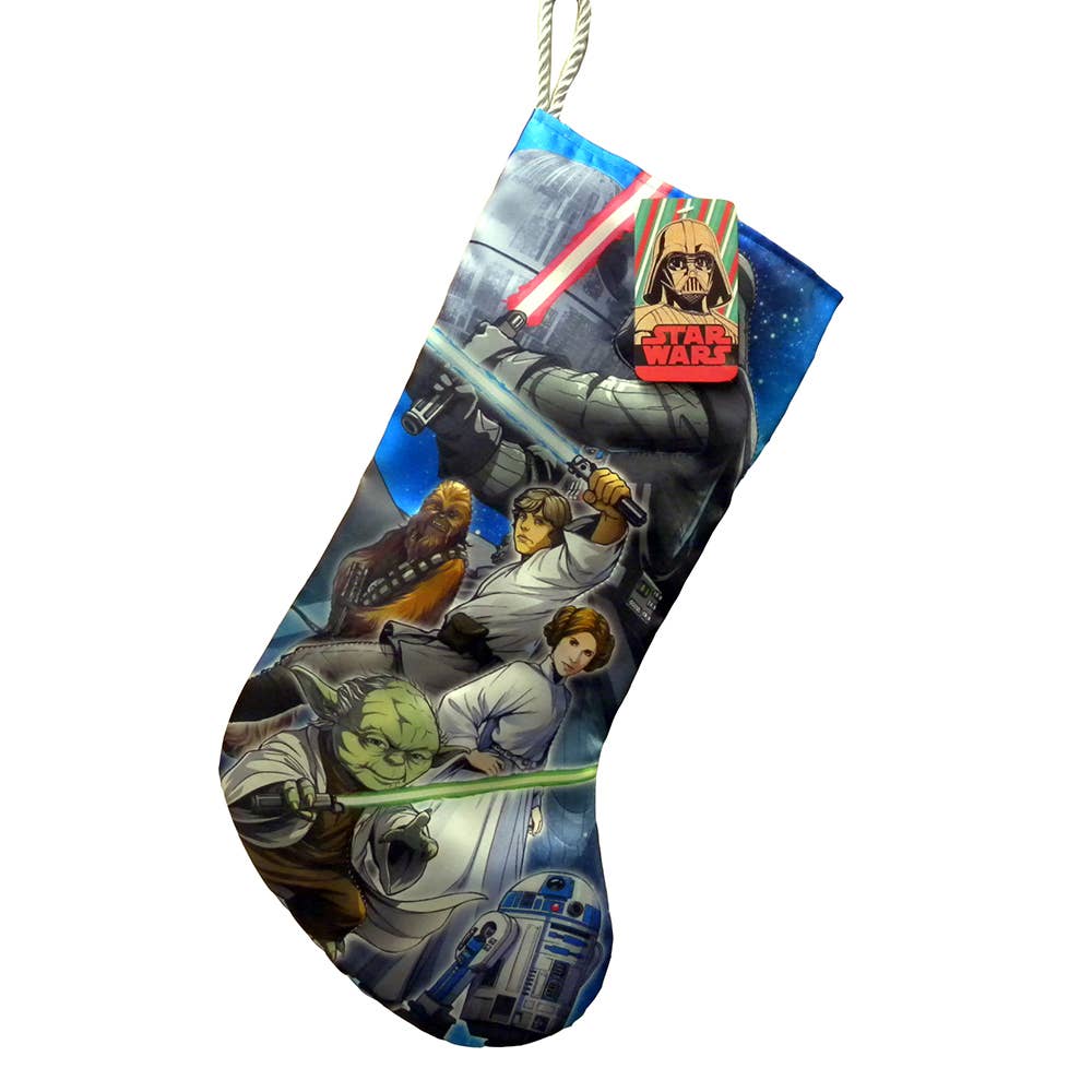 Kurt S. Adler, Inc. - Wholesale Holiday Stocking - 19"STAR WARS CLASSIC PRNTD STOCKING0