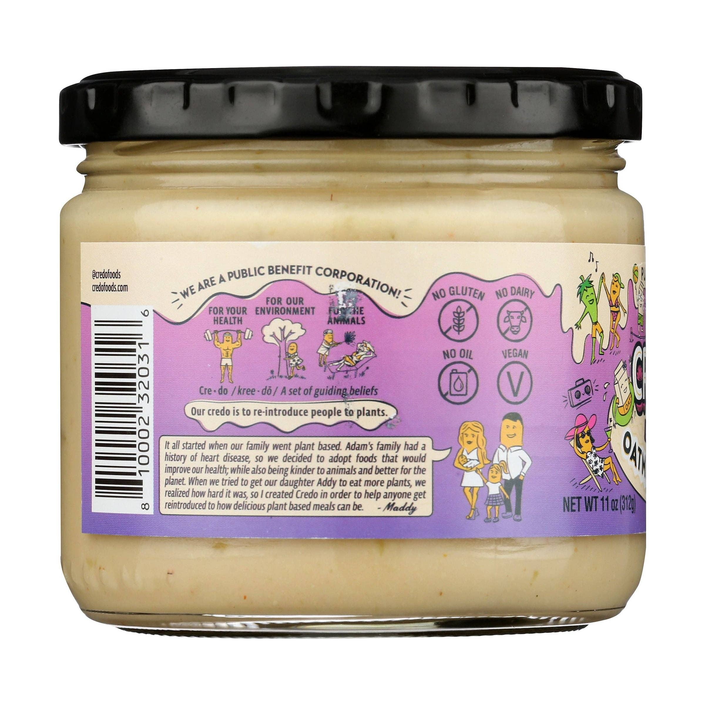 Credo Foods - Wholesale Dip - Oat Milk Queso Blanco1