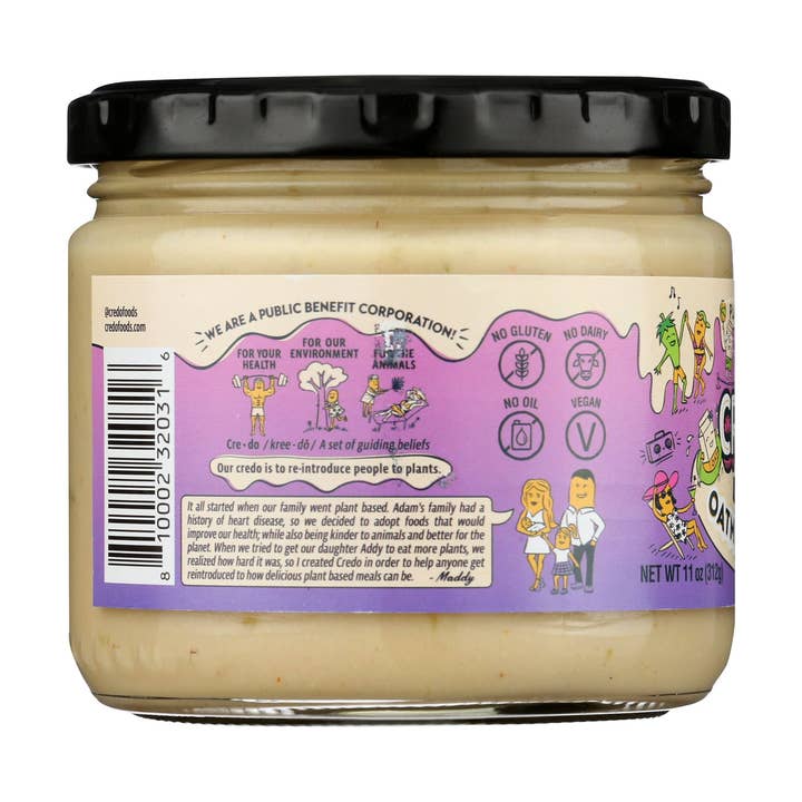 Credo Foods - Wholesale Dip - Oat Milk Queso Blanco1
