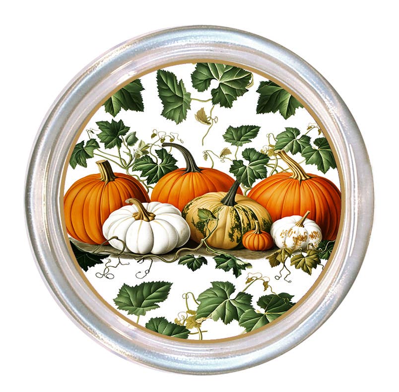 Marye-Kelley - Wholesale Coasters - C7960-Pumpkin Patch Glass Coaster0