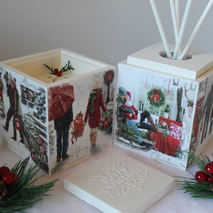 Christmas candle | Winter Reed Diffuser Home Fragrance Decor for wholesale by Latana Candles