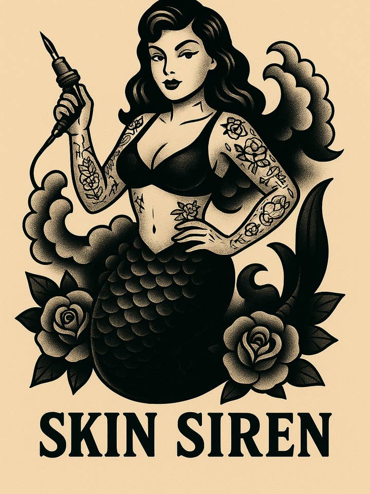 Sérum de Tatouage Sirène de Peau pour la vente par Meraki Twist