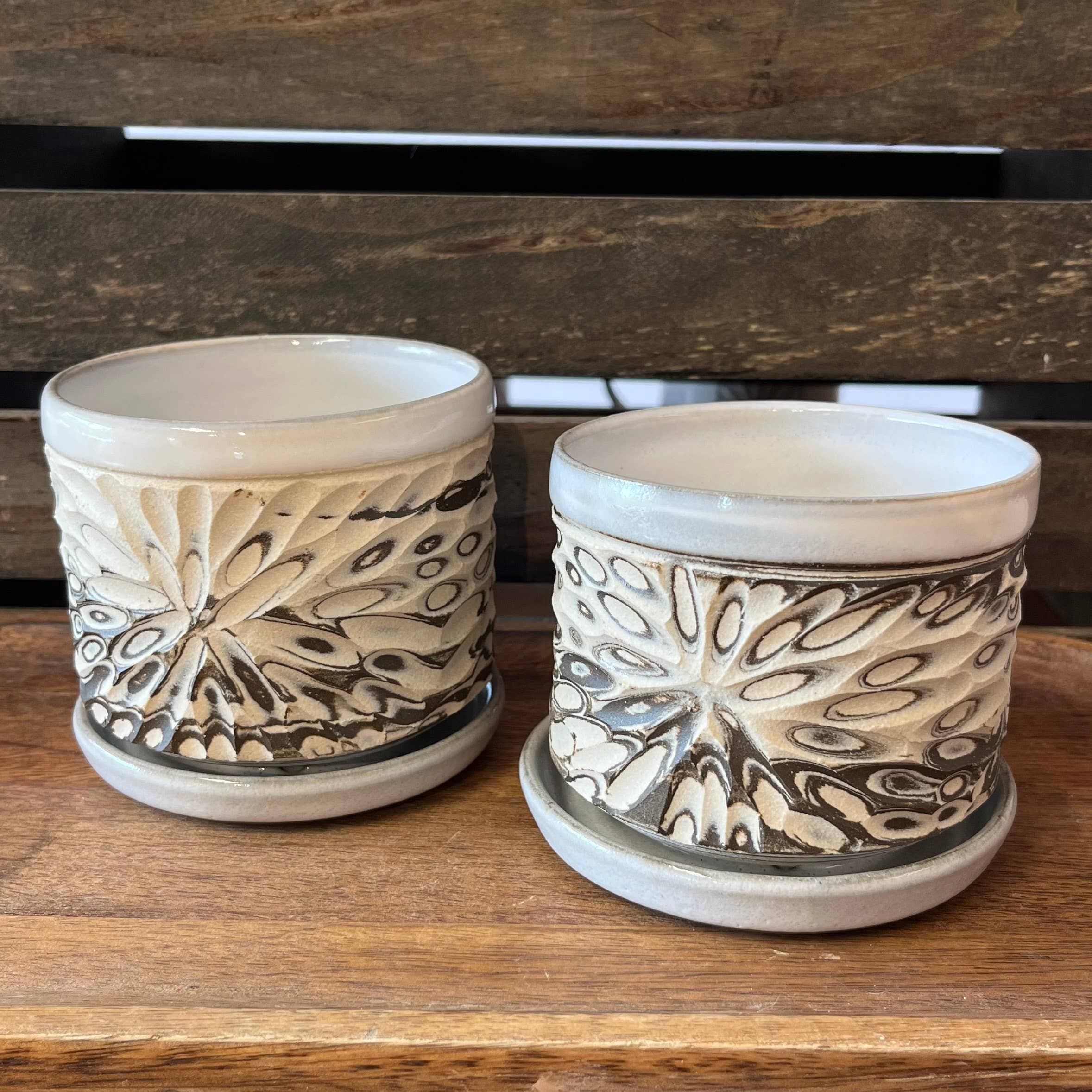 Less Is More Studios - Wholesale Indoor Pot - Butterfly Effect Planter Set1