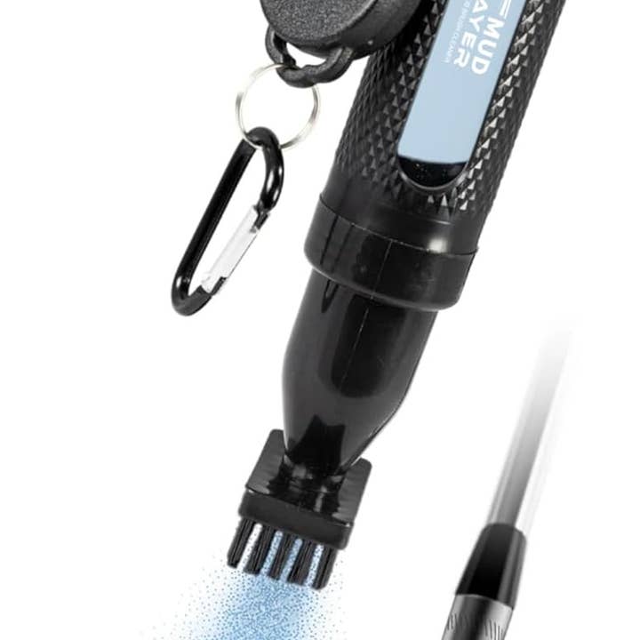 HODL 21 Mud Slayer Golf Club Cleaning Brush with Fine Mist Spray, Leak-Proof Viewing Window & Retractable Clip – Dual Bristle Head, Ergonomic Handle – Must-Have Golf Accessories for Men & Women for wholesale by HODL 21