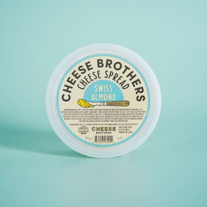Cheese Brothers - Wholesale Cheese - Swiss Almond Cheese Spread