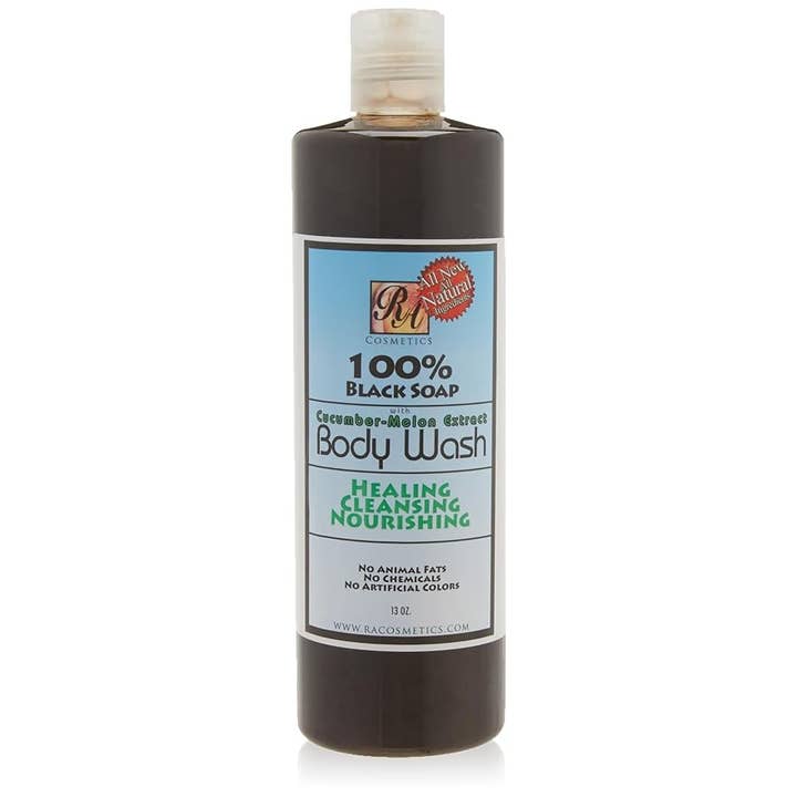 RA Cosmetics, LLC - Wholesale Body Wash/Shower Gel - African Black Soap Body Wash - Cucumber Melon, 16 oz