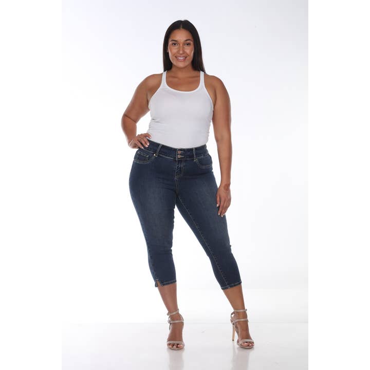 WHITE MARK - Wholesale Jeans - Women's - Plus Size Capri Jeans10