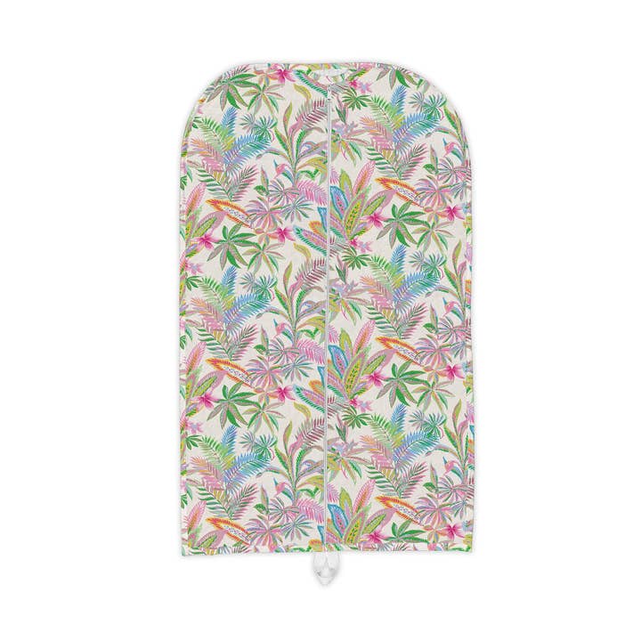 Fernscape Linen Quilted Garment Bag for wholesale by Ida Mae Home