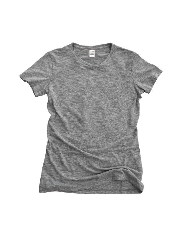 GOEX Apparel - Wholesale T-Shirt - Women's - Ladies Short Sleeve Triblend Tee20