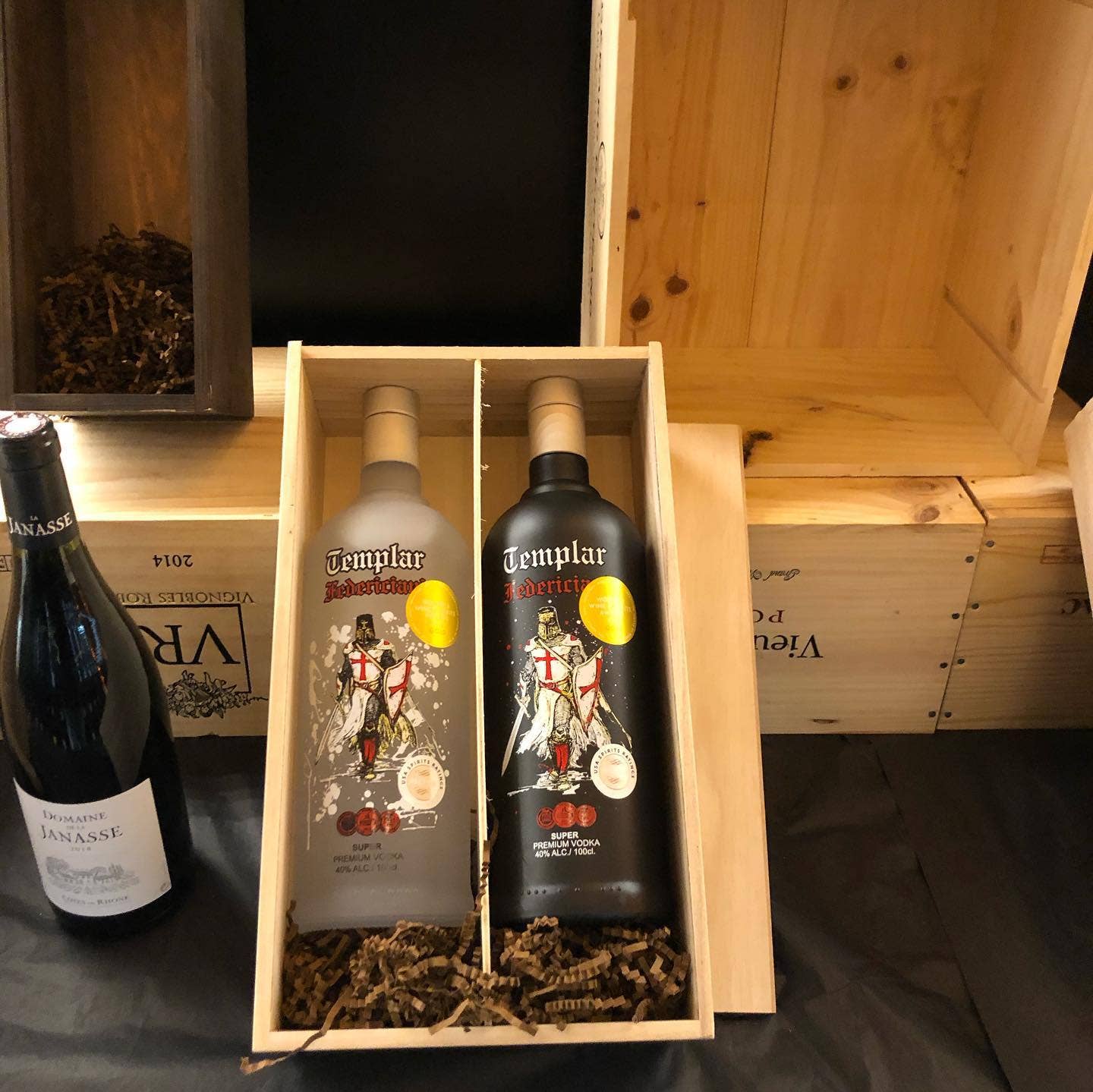 Templar - Vente Vodkas - Vodka Templar Black La Puissante23