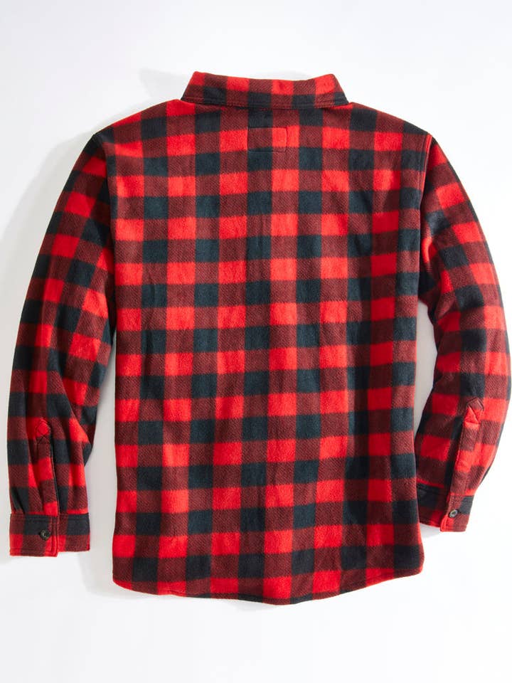 Venado – Großhandel Hemd mit Button-down-Kragen – Herren – Bonfire Fleecehemd16