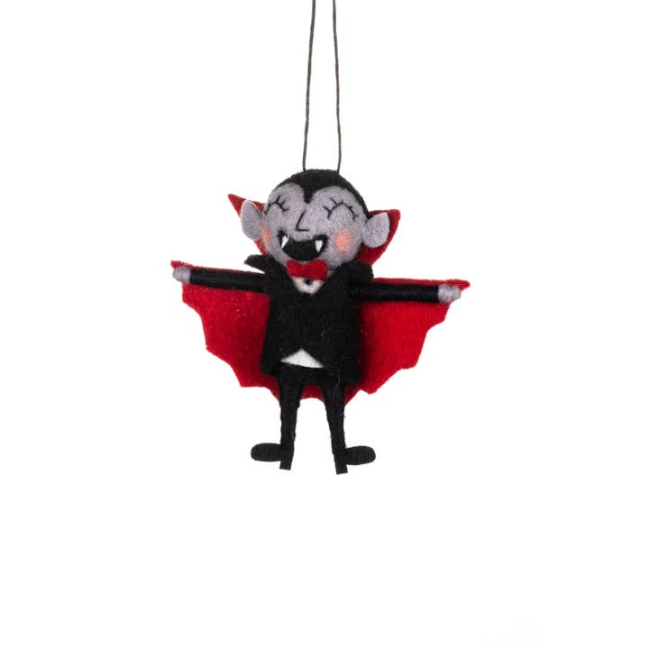 Shoeless Joe Ltd - Wholesale Ornament - Red Cape Dracula