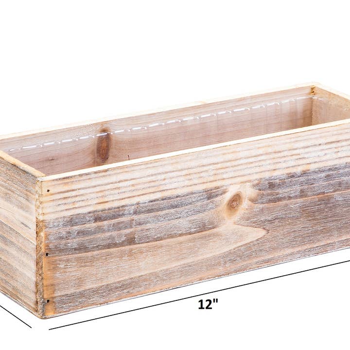 UNIMIX FLORAL - Vente Jardinière - Jardines/contenants en bois 12 « x 4"7
