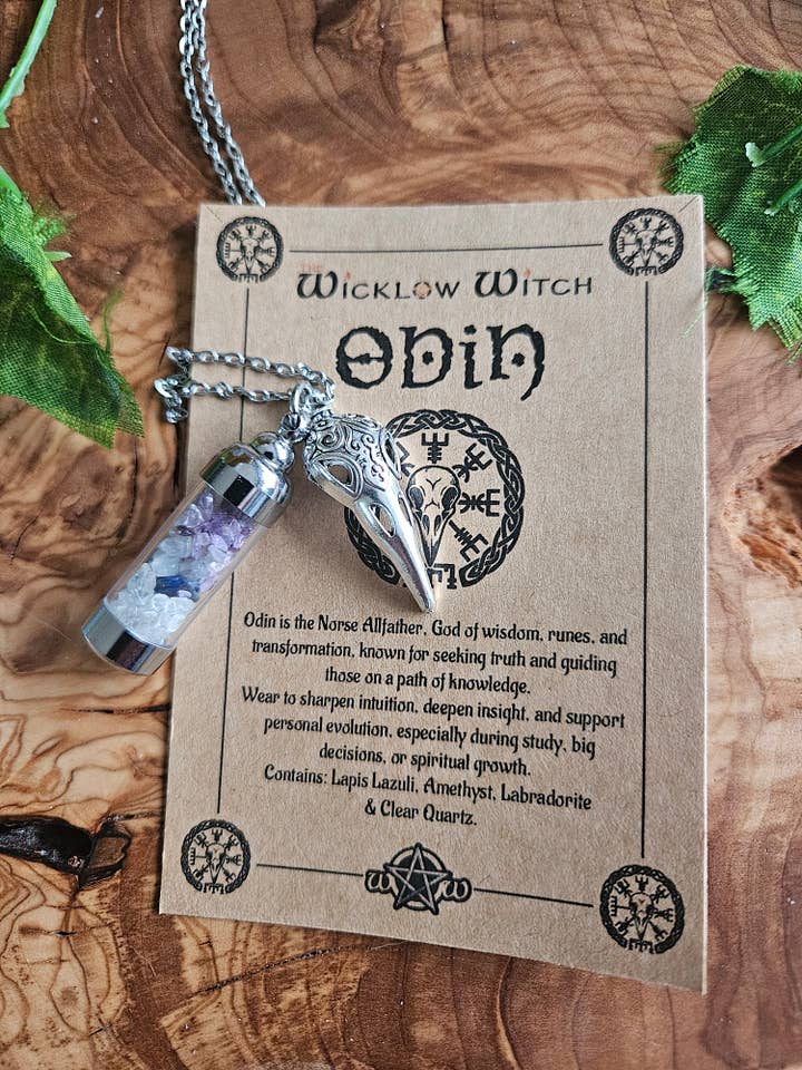 Norse Deity Talisman Neckalces for wholesale by The Wicklow Witch Ltd
