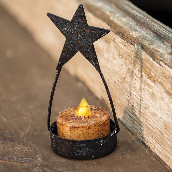 The Hearthside Collection - Wholesale Flameless candle - 6/Pkg, Burnt Ivory LED Tealights, Non Timer2