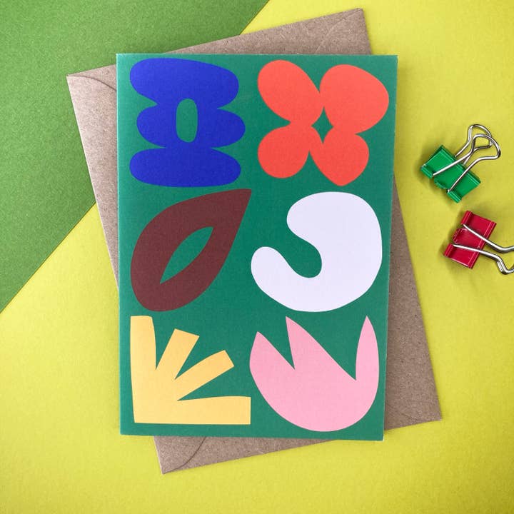Jive Prints - Wholesale Everyday Greeting Card - Shapes Card