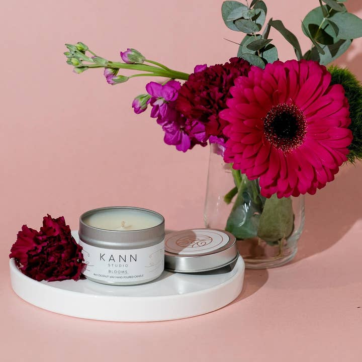 KANN Studio - Wholesale Travel Candles - Blooms Travel Candle 4oz1