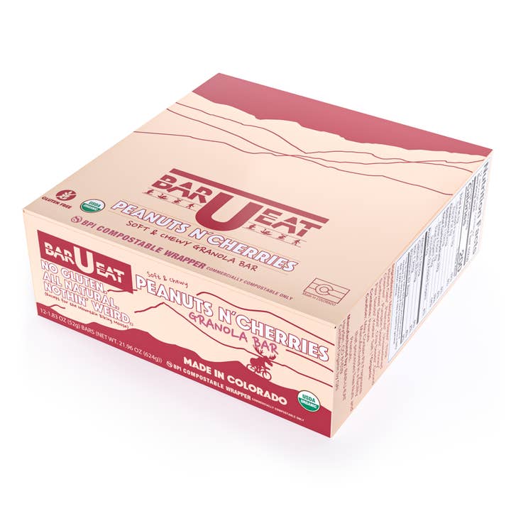 BAR-U-EAT - Wholesale Snack Bar - Peanuts N' Cherries - Energy Bar2