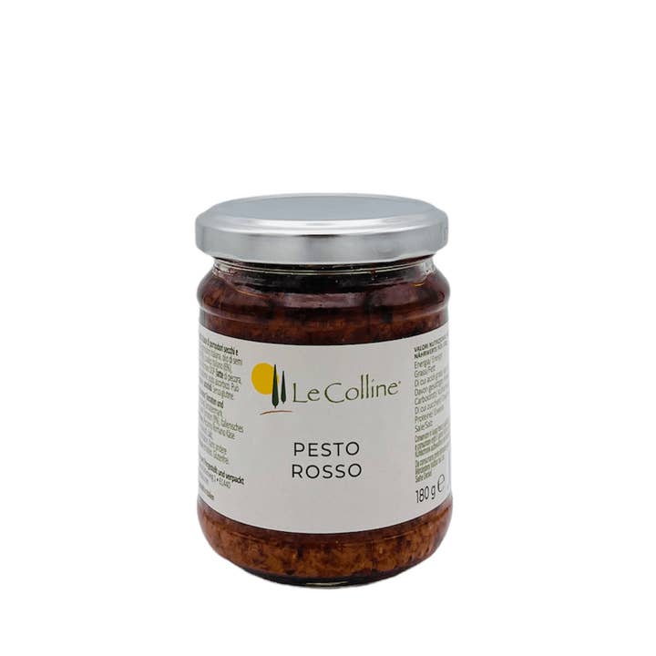 Le Colline UG - Wholesale Pesto - Red pesto with basil and sun-dried tomatoes | 180g