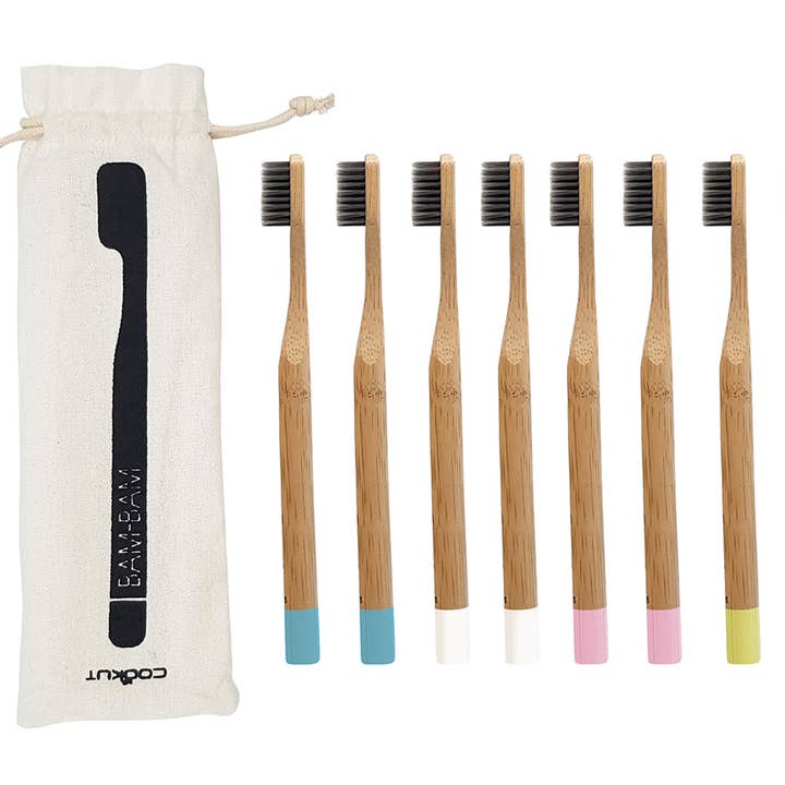 Cookut - Bag of 8 toothbrushes CDU for wholesale by Forma House