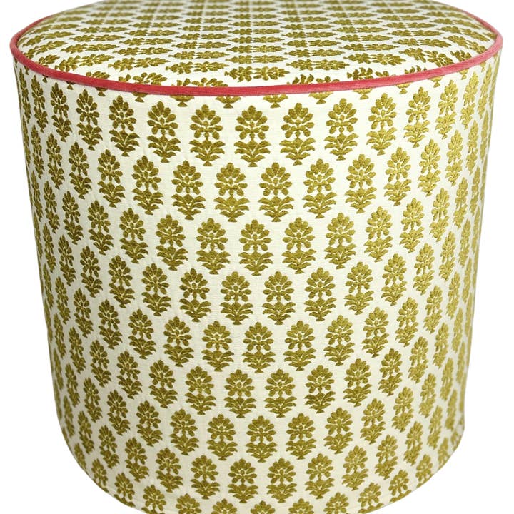 Perch - Francie - Yellow stool w/cord (MADE TO ORDER) for wholesale by Piper-Collection