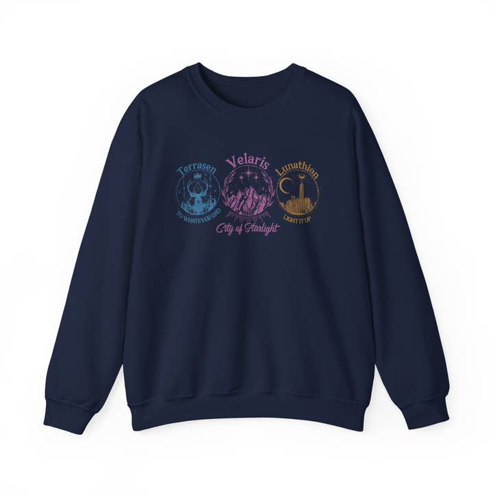MagicMerchEmporium - Wholesale Graphic Sweatshirt - Unisex - SJM Worlds Collide Sweatshirt2