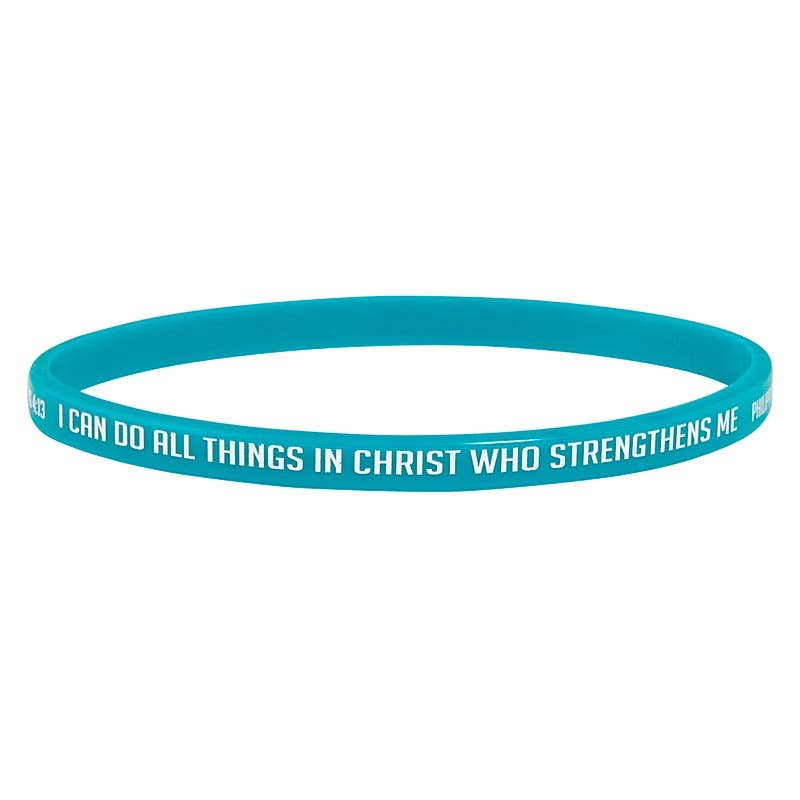 Faithworks by Creative Brands - Wholesale Jewelry Set - Silicone Bracelet - Scripture Verses - 4pc4