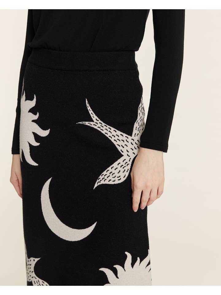 Pepaloves - Wholesale Skirt - Women's - FALDA PUNTO SOL Y LUNA2