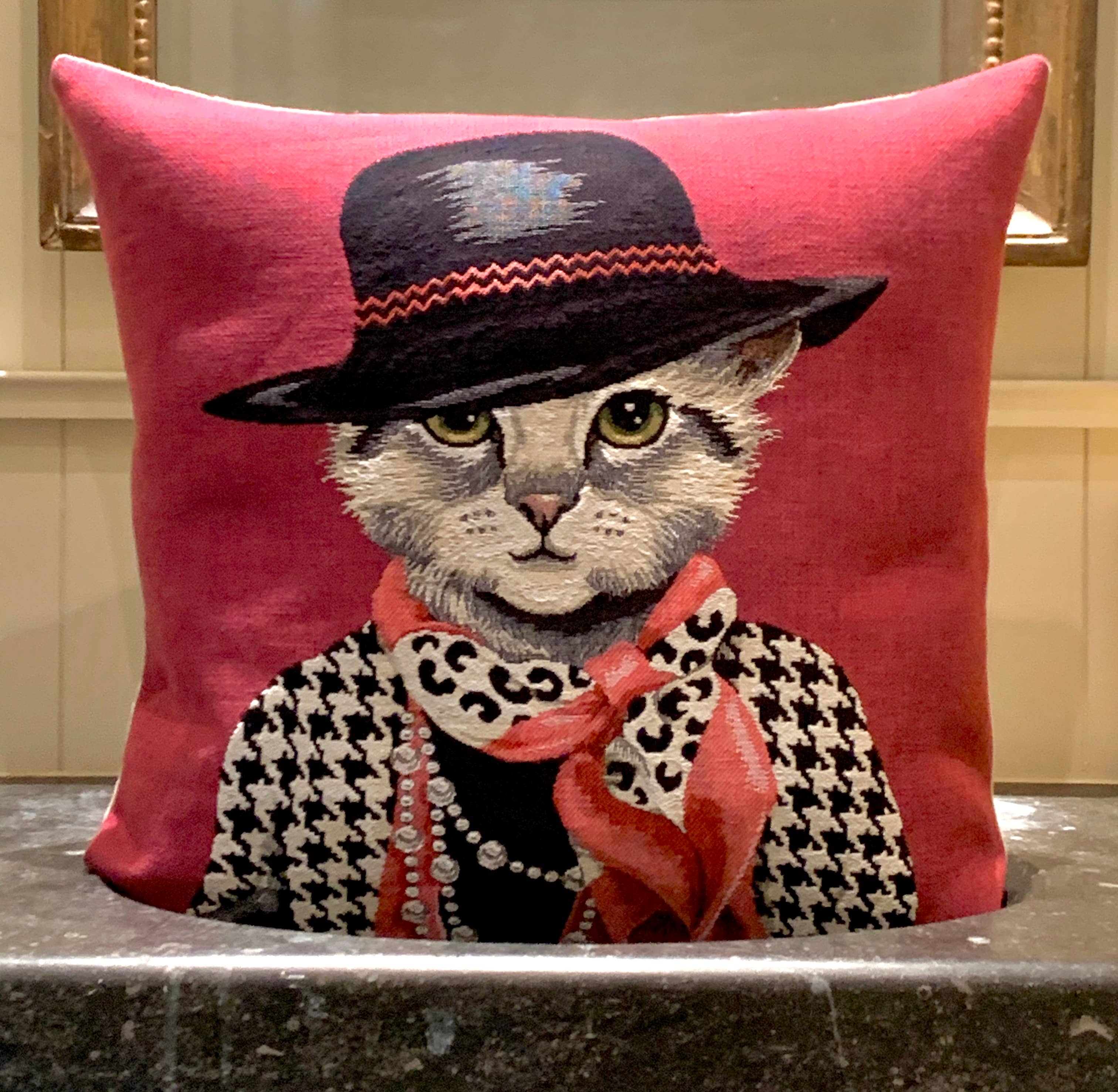 yapatkwa - art of the loom - Wholesale Throw/Decorative Pillow - British Shorthair Decorative Pillow - Cat Decor - Petlover1