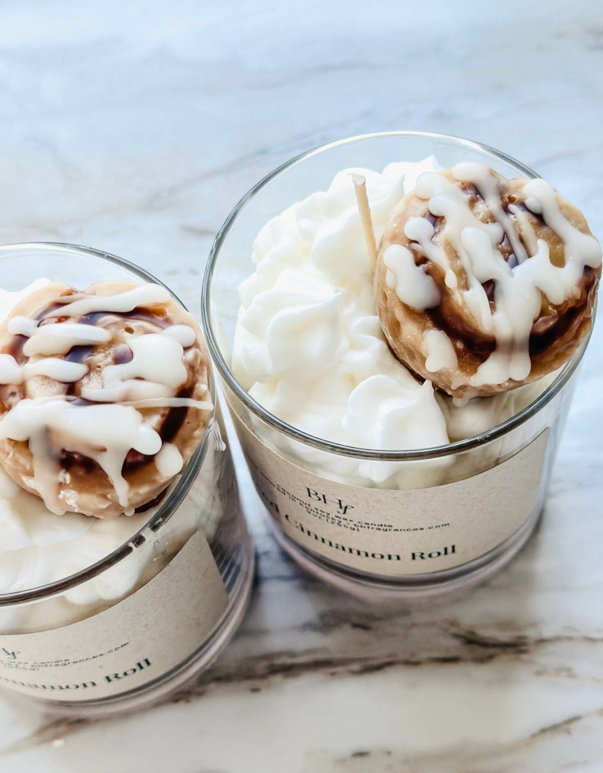 Blue House Fragrances - Wholesale Novelty Candle - Iced Cinnamon Roll Candle3