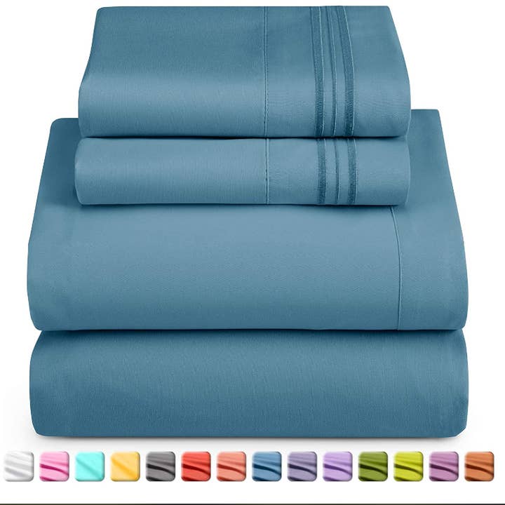 Clara Clark - Wholesale Sheet Set - 1800 Series Sheet Sets Assorted Neutral Colors2